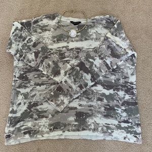 EUC Rock & Republic Camo Sweater